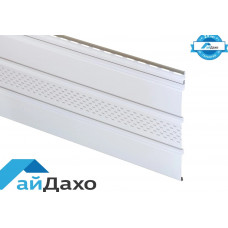 Софит Айдахо белая перфорированная 3,0м, 0,90м2