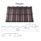 Металлочерепица YASPIS 0,45-0,5 мм кв.