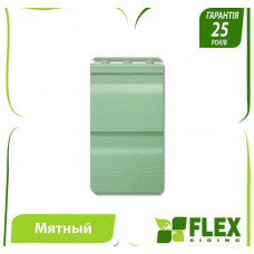 Фасадный виниловый сайдинг FLEX Мятный шт.
