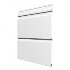 Панель плоская FaSiding Vifront SV-05 "Белый" 3,85м, 0,96м2