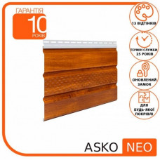 Софит ASKO NEO под дерево с перфорацией Золотой дуб шт.