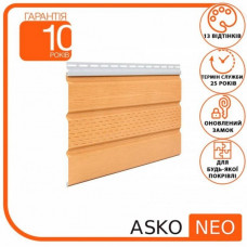 Софит ASKO NEO под дерево с перфорацией Яблоня шт.