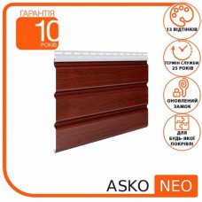 Софит ASKO NEO под дерево без перфорации Красное дерево шт.