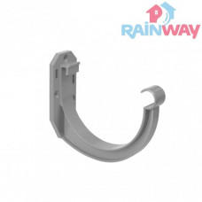 Кронштейн (держатель) желоба ПВХ RAINWAY 90 система Серый