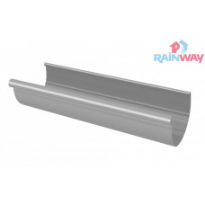 Водосточный желоб RAINWAY 90 система 3 метра Серый 