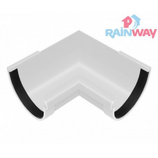 Кут ринви внутрішній 90 градусів RAINWAY 90 система Білий