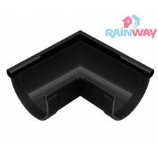 Угол желоба наружный 90 градусов RAINWAY 90 система Графитовый
