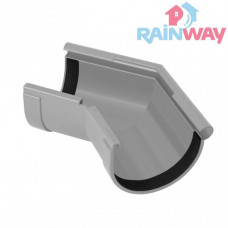 Угол желоба наружный 135 градусов RAINWAY 90 система Серый