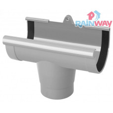 Воронка (зливоприймач) ринви RAINWAY 130 система Сіра 