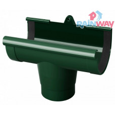 Воронка (зливоприймач) ринви RAINWAY 130 система Зелена 