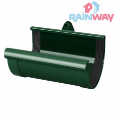 Соединитель (муфта) желоба RAINWAY 130 система Зеленый