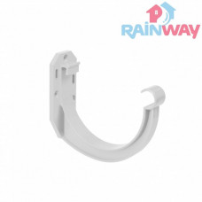 Кронштейн (держатель) желоба ПВХ RAINWAY 130 система Белый