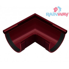 Угол желоба наружный 90 градусов RAINWAY 130 система Красный