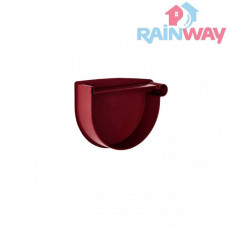 Заглушка воронки правая RAINWAY 130 система Красная