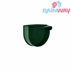 Заглушка воронки правая RAINWAY 130 система Зеленая
