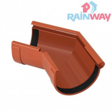 Кут ринви зовнішній 135 градусів RAINWAY 130 система Цегляний