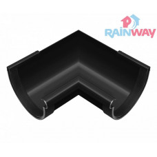 Кут ринви внутрішній 90 градусів RAINWAY 130 система Графітовий