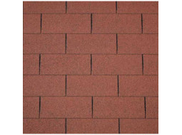 Битумная черепица Superglass 3T (10) Tile Red кв.м