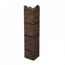 Планка VOX Solid SandStone "Наружный угол" Dark Brown 0,42 м